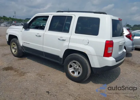 2012 Jeep Patriot Latitude из США, поврежденный, VIN 1C4NJPFA1CD616699